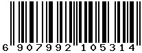 6907992105314