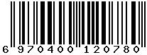 6970400120780