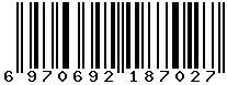 6970692187027