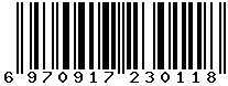 6970917230118