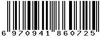 6970941860725