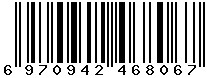 6970942468067