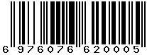 6976076620005