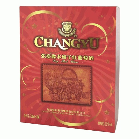张裕橡木桶干红葡萄酒