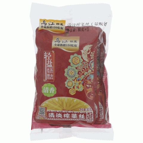 乌江清淡榨菜丝（量贩包）