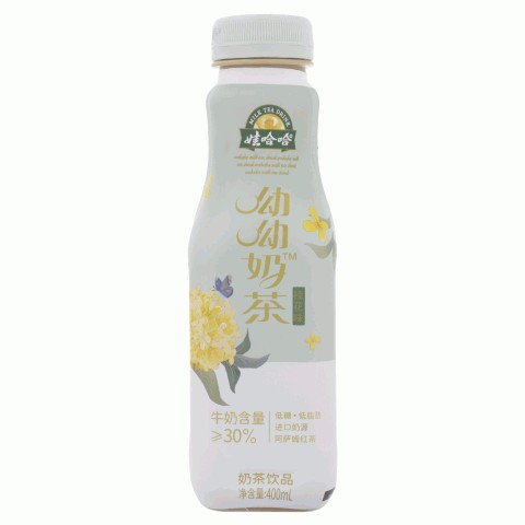 娃哈哈呦呦奶茶桂花味奶茶饮品