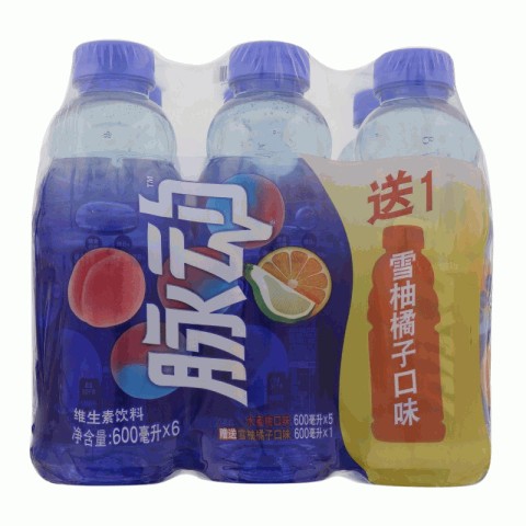脉动水蜜桃口味维生素饮料