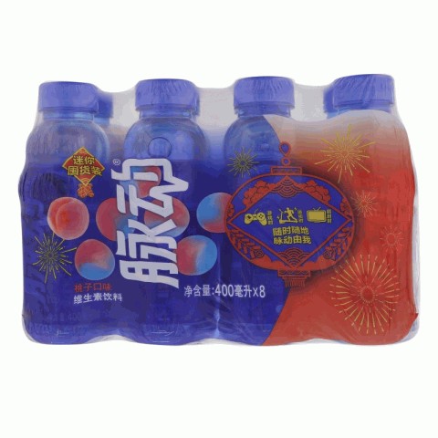 脉动桃子口味维生素饮料