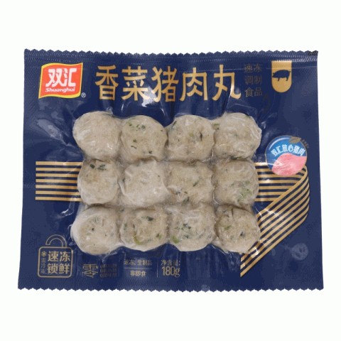 香菜猪肉丸