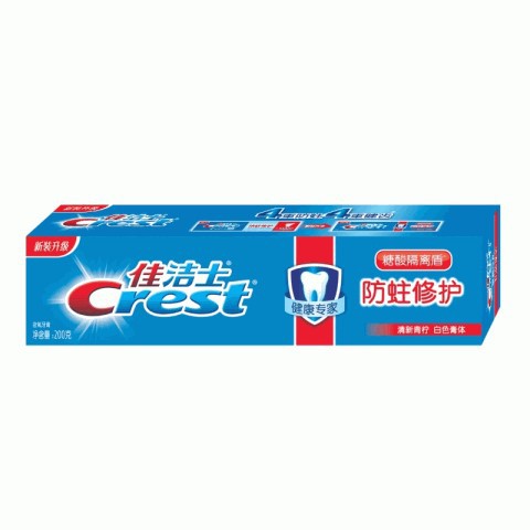佳洁士健康专家防蛀修护牙膏200g