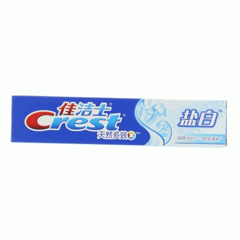 佳洁士天然多效盐白牙膏140克