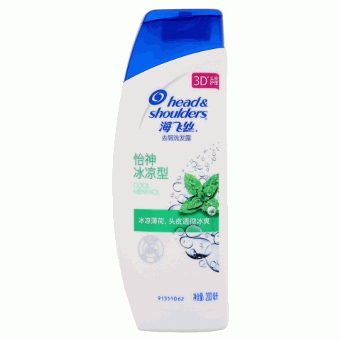 海飞丝怡神冰凉去屑洗发露2543 