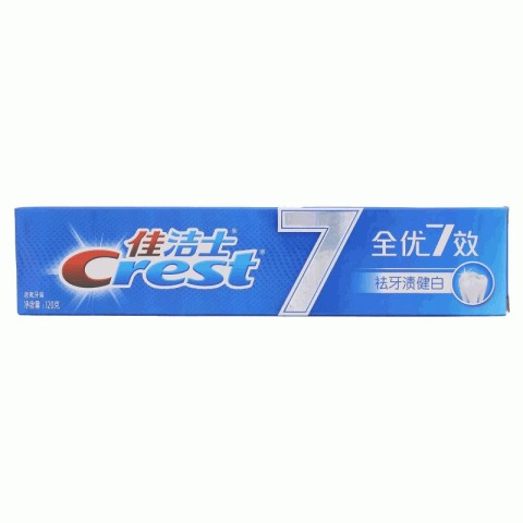 佳洁士Crest花样薄荷全优7效祛牙渍健白牙膏