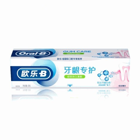 Oral-B欧乐B绿茶清香牙龈专护牙膏