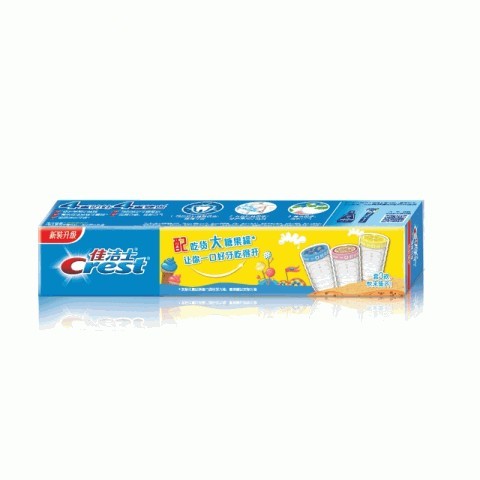 佳洁士防蛀修护（清新青柠)牙膏200克