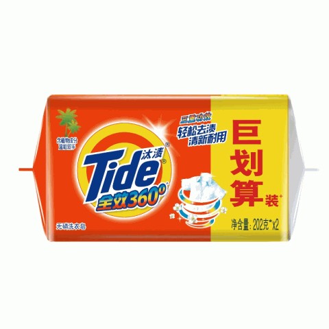 Tide汰渍全效360°无磷洗衣皂