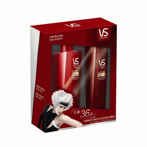 沙宣修护水养500SH 200CN彩箱