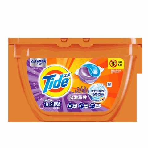 Tide汰渍薰衣草香氛2合1洗衣凝珠