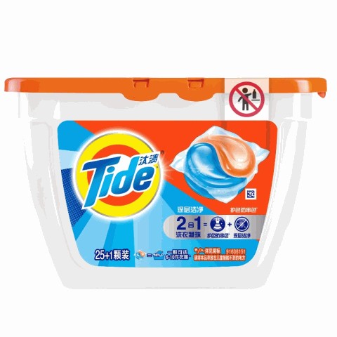 Tide汰渍2合1洗衣凝珠