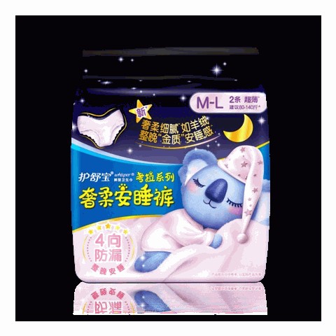 whisper护舒宝奢柔考拉裤超薄款女性卫生裤