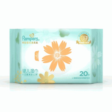 Pampers帮宝适花荡柔肌婴儿湿巾