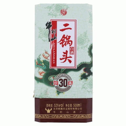 牛栏山珍藏30二锅头白酒