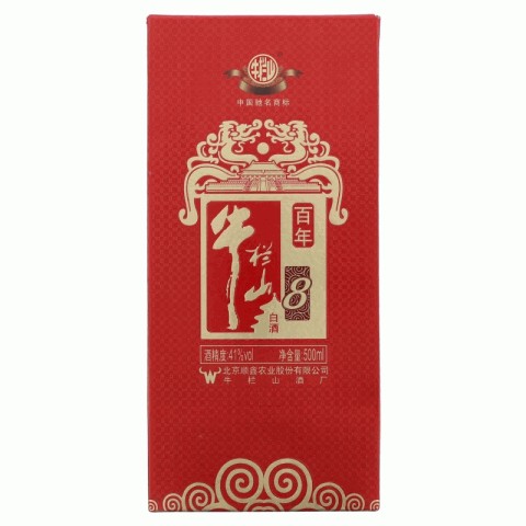 牛栏山百年8白酒