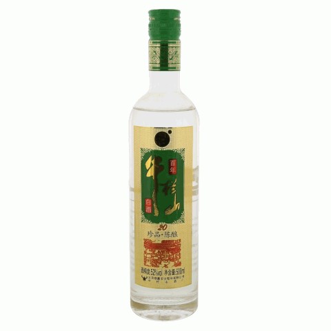 牛栏山珍品陈酿20白酒