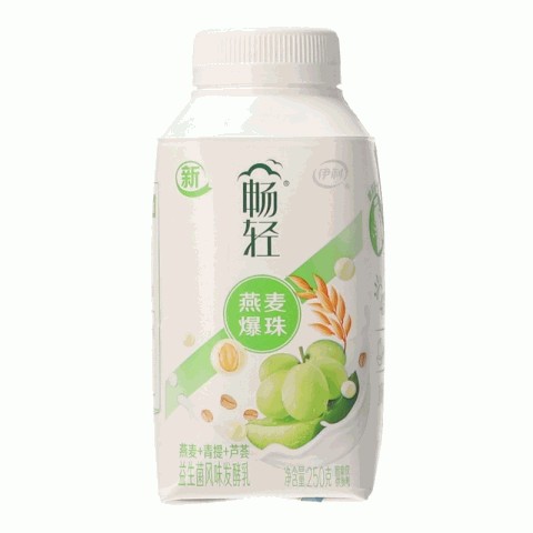 伊利畅轻燕麦 青提 芦荟风味发酵乳