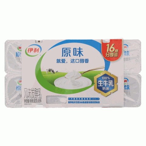 伊利原味风味发酵乳