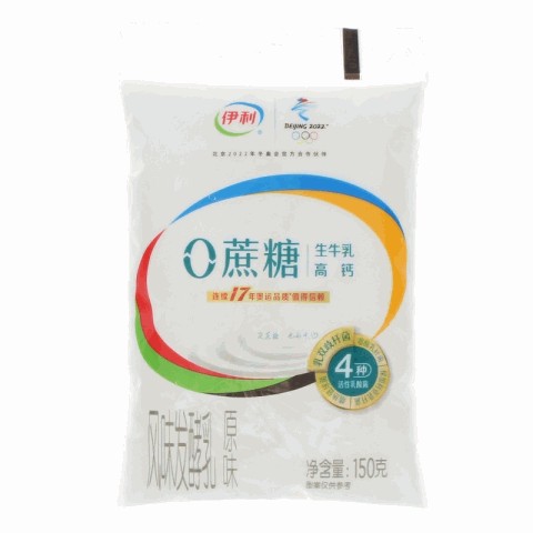 伊利原味0蔗糖风味发酵乳