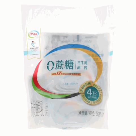 伊利原味0蔗糖风味发酵乳