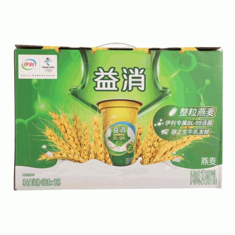 伊利益消燕麦风味发酵乳
