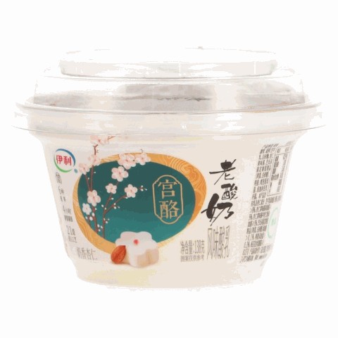 伊利老酸奶奶香杏仁风味酸乳