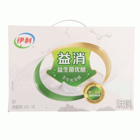 伊利益消原味风味发酵乳