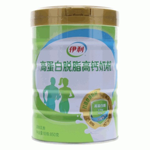 伊利高蛋白脱脂高钙奶粉