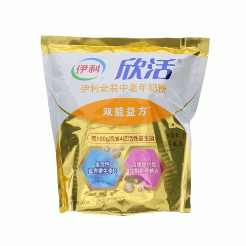 伊利金装中老年奶粉