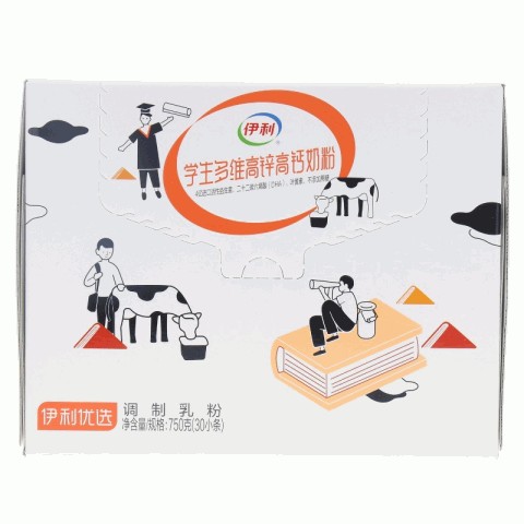 伊利学生多维高锌高钙奶粉