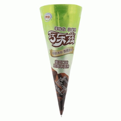 伊利巧乐兹蜜瓜口味脆筒冰淇淋