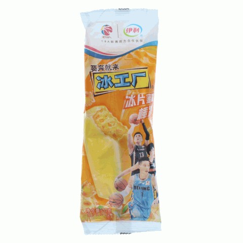 伊利冰工厂冰片蜜桃棒冰