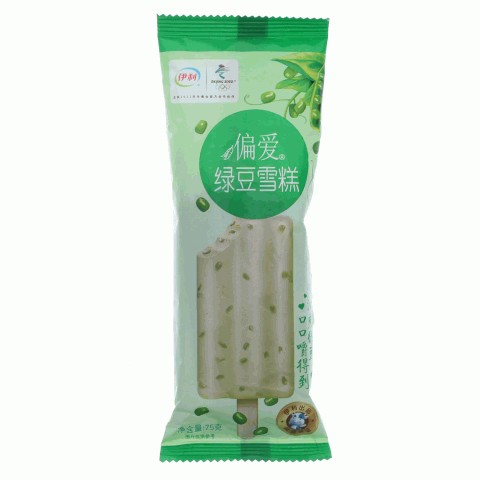 伊利偏爱绿豆雪糕