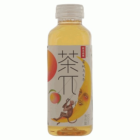 茶π果味茶饮料 蜜桃乌龙茶500ml