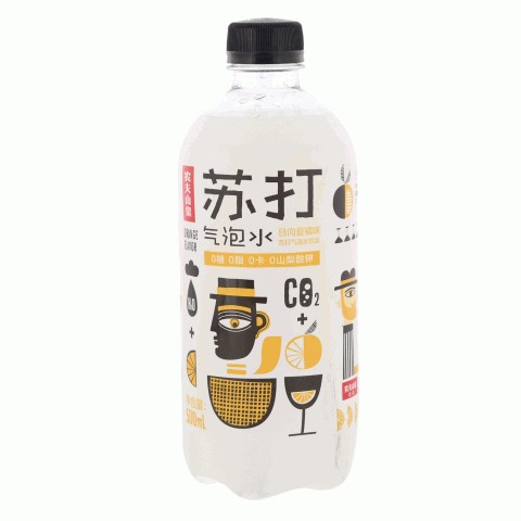 农夫山泉日向夏橘味苏打气泡水