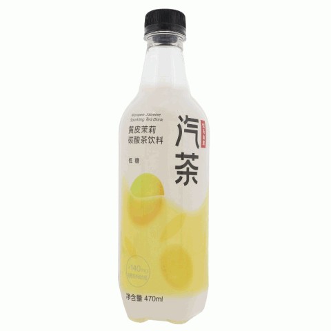 农夫山泉黄皮茉莉碳酸茶饮料 