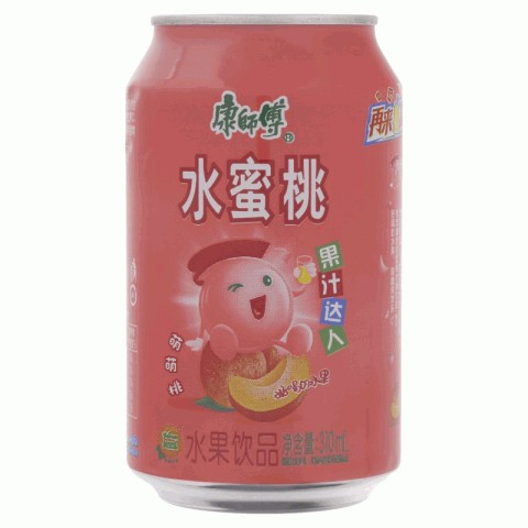 康师傅水蜜桃水果饮品