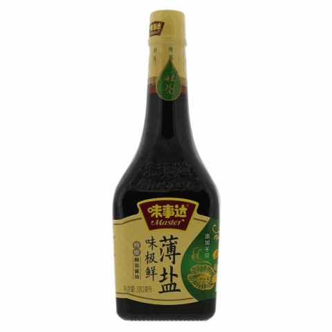 Master味事达味极鲜薄盐酿造酱油