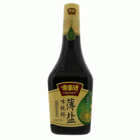 Master味事达味极鲜薄盐酿造酱油