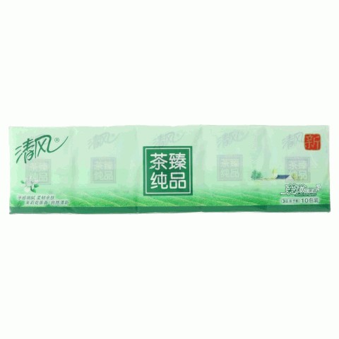 清风茶臻纯品纸手帕