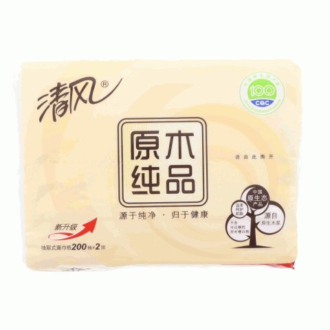 清风面巾纸