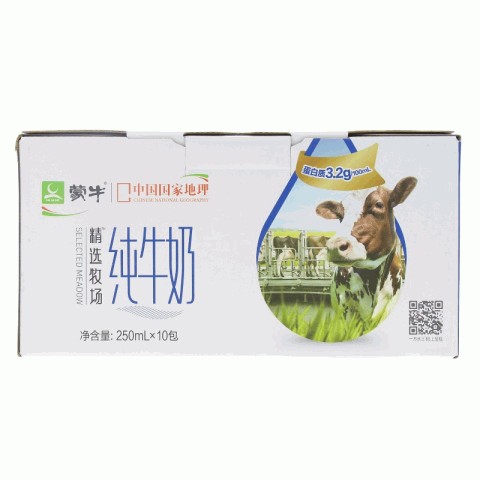 蒙牛精选牧场纯牛奶